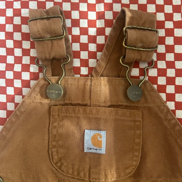 CARHARTT KIDS' CANVAS BIB OVERALL (INFANT/TODDLER) - Picture 2 of 7